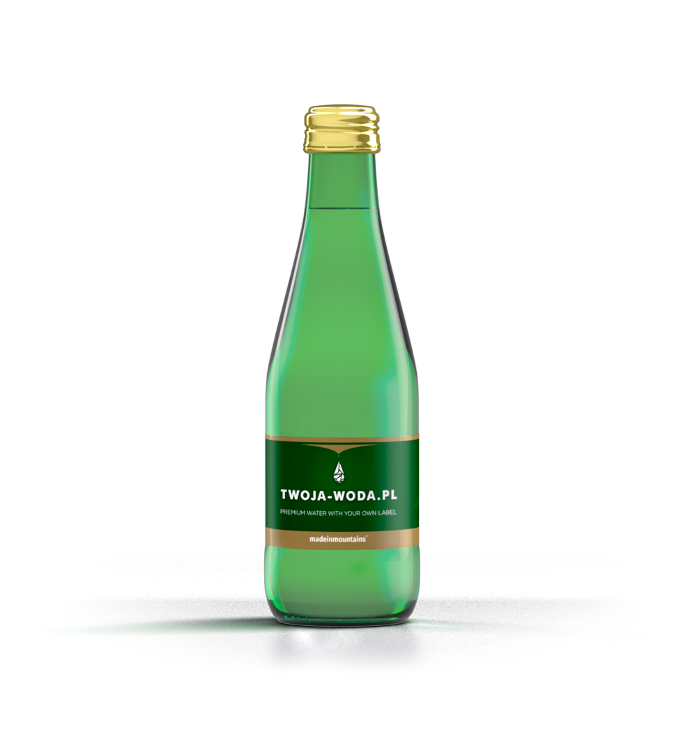 Butelka BOTTLE GREEN 0,3l | TWOJA-WODA.PL