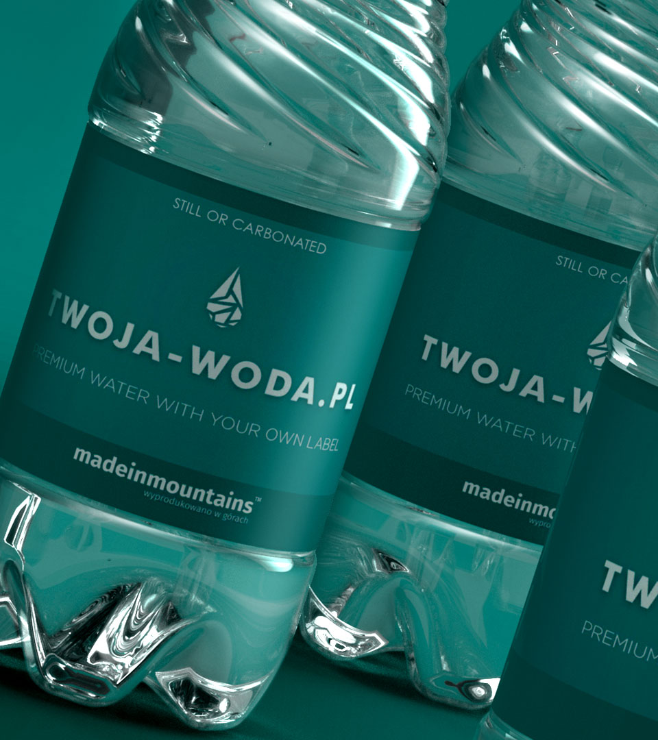 Wizualizacja - CLASSIC GREEN 0,5l | TWOJA-WODA.PL